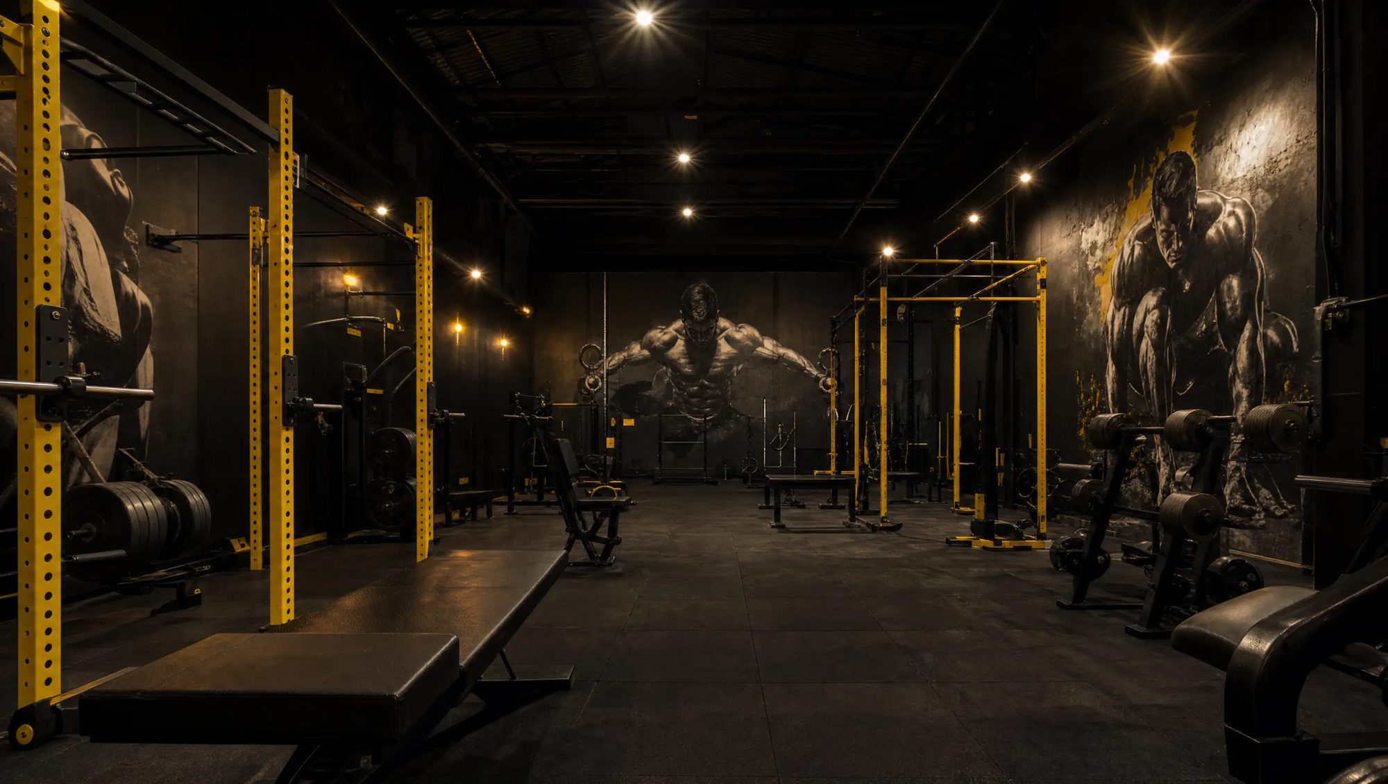 Inside KFitness PH Cebu City: the training floor