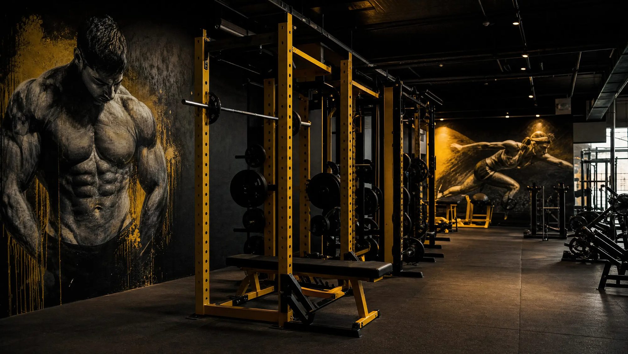 Inside KFitness PH Mandaue: the training floor
